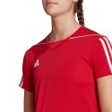 Koszulka damska adidas Tiro 23 League Jersey czerwona HT6549