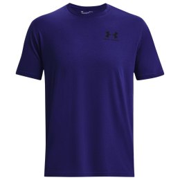 Koszulka męska Under Armour Sportstyle Left Chest SS niebieska 1326799 468