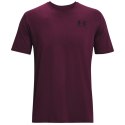 Koszulka męska Under Armour Sportstyle Left Chest SS purpurowa 1326799 572