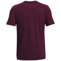 Koszulka męska Under Armour Sportstyle Left Chest SS purpurowa 1326799 572