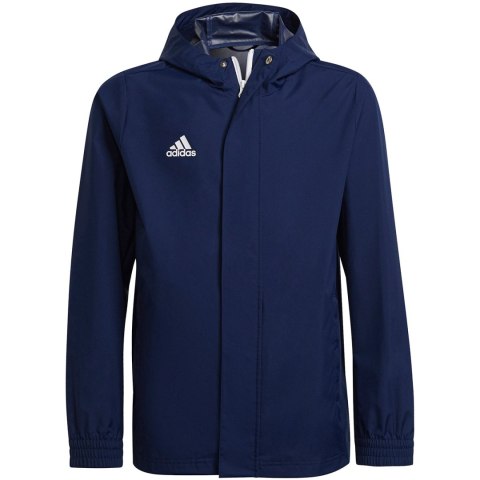 Kurtka dla dzieci adidas Entrada 22 All-Weather granatowa IK4012