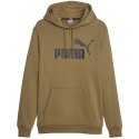 Bluza męska Puma ESS Big Logo Hoodie FL (s) Evening brązowa 586687 93