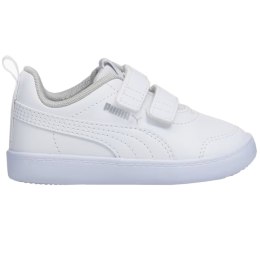 Buty dla dzieci Puma Courtflex v2 V Inf białe 371544 04