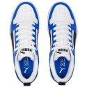 Buty dla dzieci Puma Rebound Layup Lo SL biało-niebieskie 370490 19