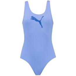 Kostium kąpielowy damski Puma Swim Women Swimsuit 1P foioletowy 907685 17