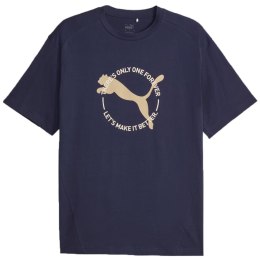 Koszulka męska Puma Better Sportswear Tee granatowa 676062 06