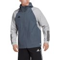 Kurtka męska adidas Tiro 23 Competition All-Weather szara HU1320