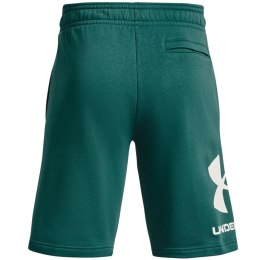 Spodenki męskie Under Armour Rival FLC Big Logo Shorts zielone 1357118 722