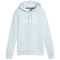 Bluza damska Puma ESS Logo Hoodie FL niebieska 586789 69