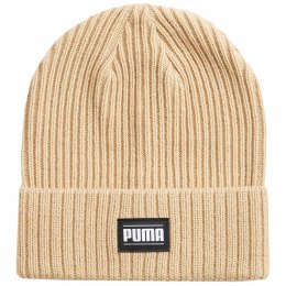 Czapka Puma Ribbed Classic Cuff Beanie beżowa 024038 07