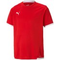 Koszulka dla dzieci Puma teamLIGA Jersey czerwona 704925 01