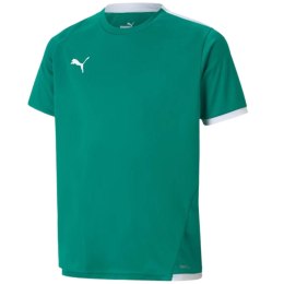 Koszulka dla dzieci Puma teamLIGA Jersey zielona 704925 05