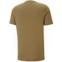 Koszulka męska Puma Essential Logo Tee khaki 586667 86