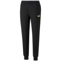 Spodnie damskie Puma ESS+ Metallic Pants FL czarne 849959 01