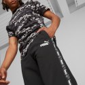 Spodnie męskie Puma ESS Tape Camo Sweatpants czarne 675949 01