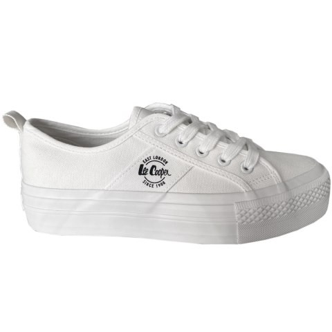 Buty damskie Lee Cooper białe LCW-22-31-0837LA