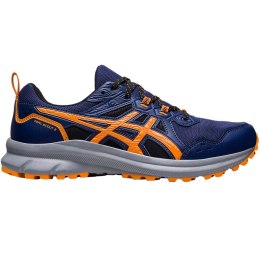 Buty męskie do biegania Asics Trail Scout 3 granatowo-pomarańczowe 1011B700 400