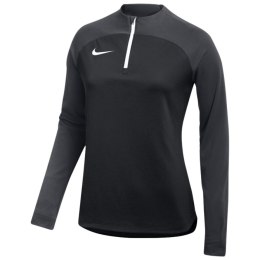 Bluza damska Nike NK Dri-FIT Academy Pro Drill Top K czarno-szara DH9246 011