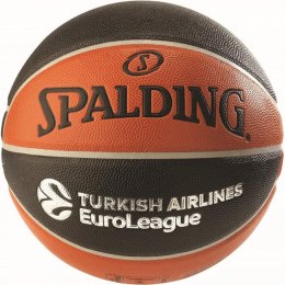 Piłka koszykowa Spalding NBA Euroleague IN/OUT pomarańczowo-czarna TF-500 84002Z/77101Z