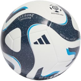 Piłka nożna adidas Ekstraklasa Training biało-granatowa IQ4932