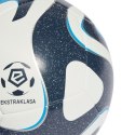 Piłka nożna adidas Ekstraklasa Training biało-granatowa IQ4932