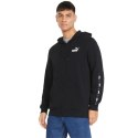 Bluza męska Puma ESS+ Tape Full-Zip Hoodie TR czarna 848768 01