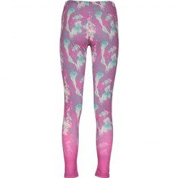 Legginsy damskie Joma Long Tight Grafity różowe 900342.500