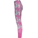 Legginsy damskie Joma Long Tight Grafity różowe 900342.500