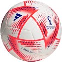 Piłka nożna adidas Al Rihla Club Ball biało-czerwona H57801