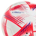 Piłka nożna adidas Al Rihla Club Ball biało-czerwona H57801