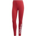 Legginsy damskie adidas Essentials Linear Tight czerwone FM6690