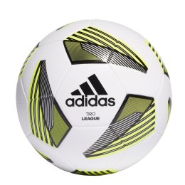 Piłka nożna adidas Tiro League TSBE biało-żółta FS0369