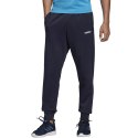 Spodnie męskie adidas Essentials Plain Tapered Pant FL granatowe DU0376