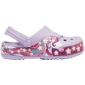 Chodaki dla dzieci Crocs FunLab Unicorn Band Cg K fioletowe 206270 530