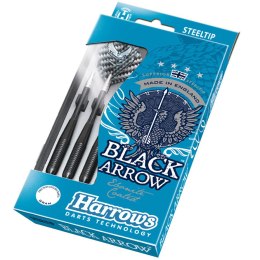 Harrows rzutki Black Arrow Steeltip 19 gr czarne