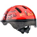 Kask rowerowy Meteor KS06 Firetracker rozm. S 48-52 cm czerwony 24837