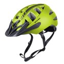 Kask rowerowy Spokey Speed 55-58 cm zielono-czarny 926882