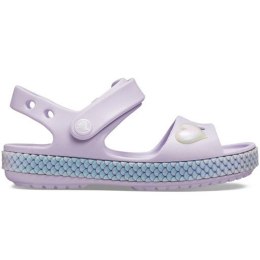 Sandały dla dzieci Crocs Crocband Imagination Sandal PS fioletowe 206145 530