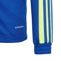 Bluza dla dzieci adidas Squadra 21 Training Youth niebiesko-zielona GP6454