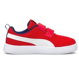 Buty dla dzieci Puma Courtflex v2 Mesh V czerwone 371758 06