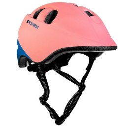 Kask Spokey Cherub 52-56 cm różowo-niebieski 927786