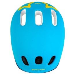 Kask rowerowy dla dzieci Spokey Stars 52-56cm jasnoniebieski 927771