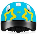 Kask rowerowy dla dzieci Spokey Stars 52-56cm jasnoniebieski 927771