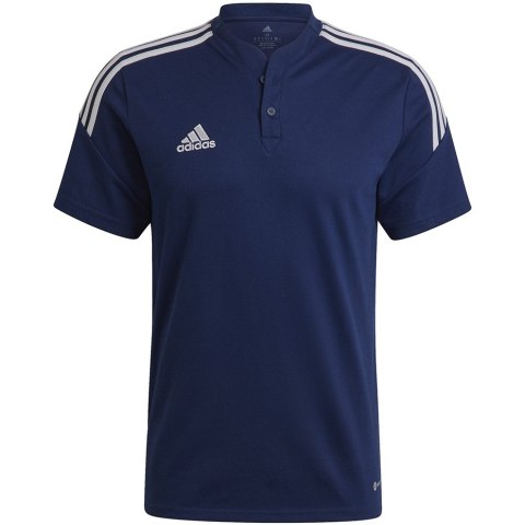 Koszulka męska adidas Condivo 22 Polo granatowa H44108