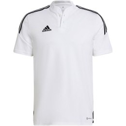 Koszulka męska adidas Condivo 22 Polo biała H44106