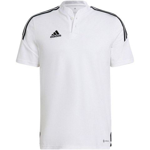 Koszulka męska adidas Condivo 22 Polo biała H44106