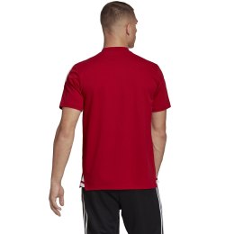 Koszulka męska adidas Condivo 22 Polo czerwona H44107